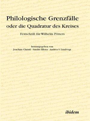 cover image of Philologische Grenzfälle oder die Quadratur des Kreises